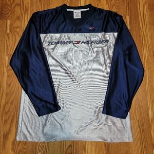 Vintage Tommy Hilfiger 2XL Made In USA Shirt 100% Polyester EUC FAST SHIP